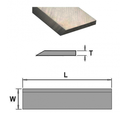 Нож строгальный Woodwork HSS 18% 332x19x3