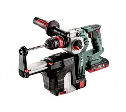 Аккумуляторный перфоратор Metabo KHA 18 LTX BL 24 Q+ISA 18 LTX 4,0+5,5 Ач,кейс