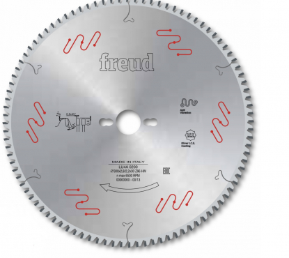 Пильный диск Freud LU4A 0100 D250 B/b2,8/2,2 d30 Z80 α-3 FZ/TR FT01 для пластика