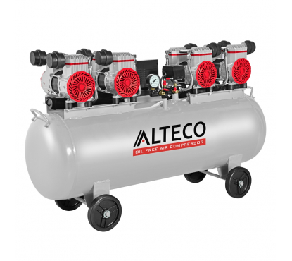 Безмаслянный компрессор ALTECO ACO 120L