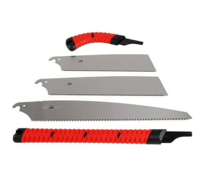 Комплект из 3- пил Катаба ( 225мм 22TPI , 250мм 19TPI и 265мм 15TPI)  и 2-х рукояток	