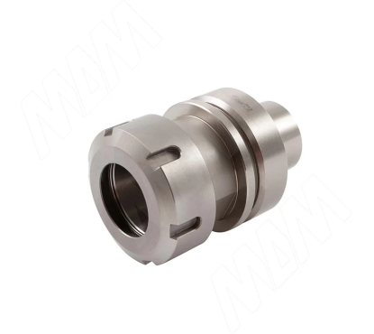 HSK63 патрон для цанг ER40 правый (RH) с гайкой. L=75,0	