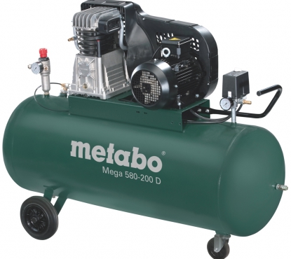 Компрессор ременный Metabo MEGA 580-200 D 601588000