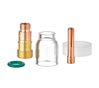 Набор с прозрачным соплом для газовой линзы Ø10.0, IGS0722—SVA02