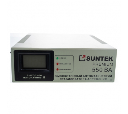 Стабилизатор напряжения SUNTEK ЭМ 550 ВА SE-550-PREM Premium 120-285В