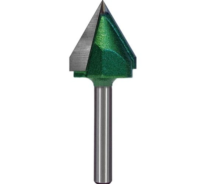 Фреза профильная для фасадов D22xH21xL59 V=60° GREENCUT BX11281 Фреза профильная для фасадов D22xH21xL59 V=60° GREENCUT BX11281