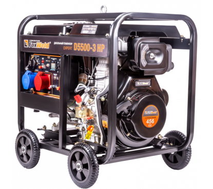 Дизельный генератор FoxWeld Expert D5500-3 HP