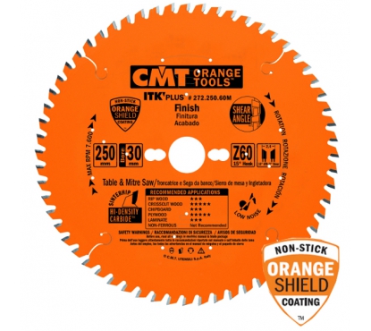 Пильный тонкий диск СМТ 160x20(+16)x1,7/1,1 16° 10° ATB + 8° SHEAR Z=40 для поперечного реза древесины, фанеры