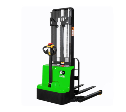 Штабелер самоходный 1,5 т 2,5 м TOR WSS15H-2500SC PRO Li-ion 24/60 В/Ач раздвижные вилы, опоры