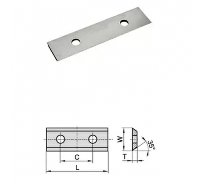 Нож поворотный Ceratizit 80.0x13.0x2.2 KCR08 CTK ST