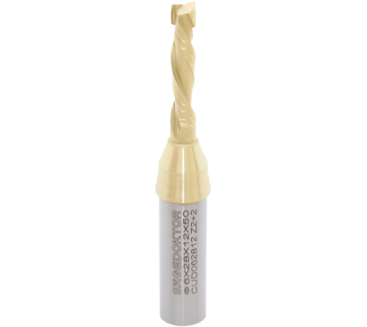 Фреза концевая компрессионная нестинг SÄGEDOKTOR D.04 l.19 S.12 SL.50 Z=2+2 HW Select Zr