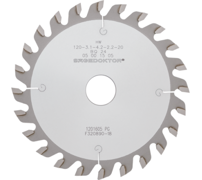 Пила подрезная SÄGEDOKTOR 120x2.8-4.0x2.2x22x24Z BQ5 A-04 ProGrade Pinholes No