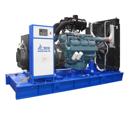 Дизельный генератор ТСС АД-500С-Т400-1РМ17 (Mecc Alte, P222FE) (двигатель Doosan кВт500)