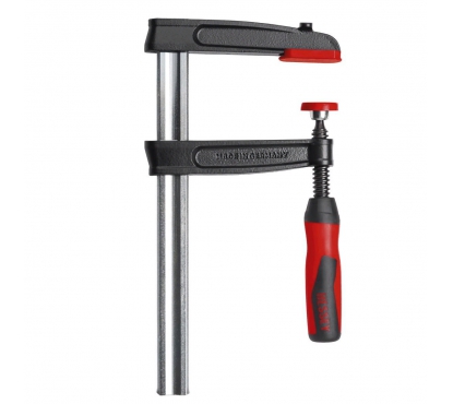 Струбцина BESSEY TPN25BE-2K из ковкого чугуна с двухкомпонентной с деревянной рукояткой