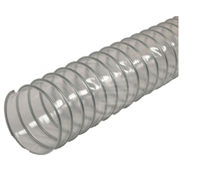 Воздуховод полиуретановый CLP-PUR d110мм h0.5мм с внешней зажимной спиралью