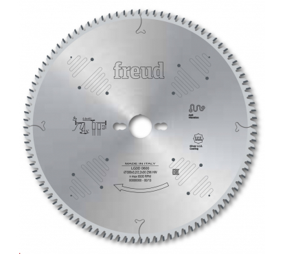 Пильный диск Freud LG3D 0400 D250x3.2/2.2x30 Z=80 FZ/TR биламминированных панелей, ЛДСП