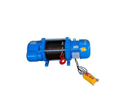 Лебедка электрическая 1000/2000кг  70/35м с канатом 380В TOR KCD