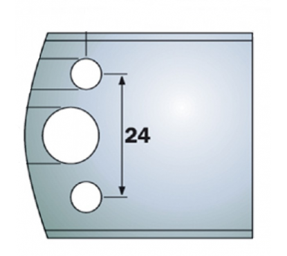 Комплект из 2-х бланкет CMT 50x4 HSS