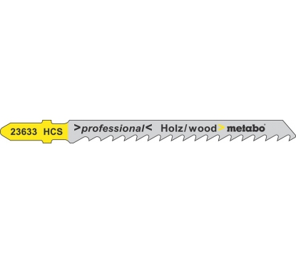 Пилки T144D по дереву Professional 3 шт. 75х4 мм; HCS; быстрый рез Metabo