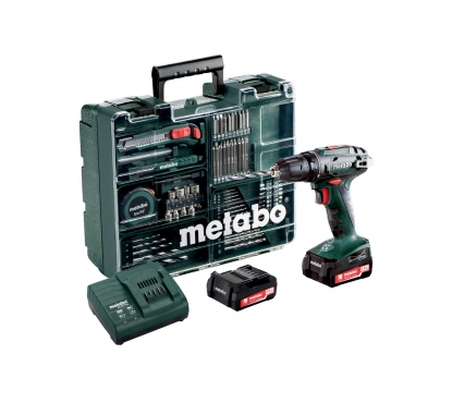 Аккумуляторный винтоверт Metabo BS 14.4 с набором оснастки 602206880