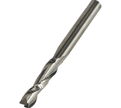Фреза спиральная для ЧПУ двухзаходная Z2 верхний рез 4x17x45 S=4 Greencut GE4018