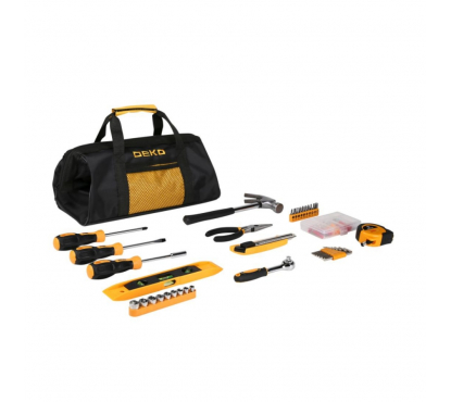 Универсальный набор инструмента для дома в сумке Deko DKMT116 (116 предметов)