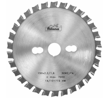 Диск пильный 160х20х2.8/2.2х48 α-5° TFZ N Pilana по цветным металлам, пластику