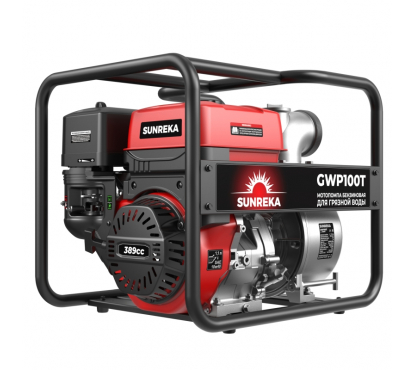 Мотопомпа бензиновая SUNREKA GWP100T