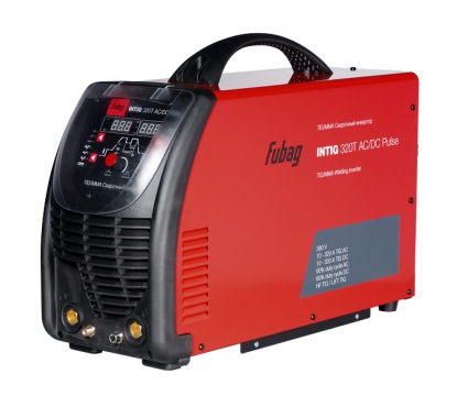 Инвертор сварочный FUBAG INTIG 320 T AC/DC PULSE + горелка FB TIG 18 5P 4m + модуль охлаждения + тележка