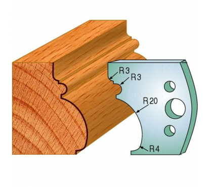 Комплект из 2-х ножей CMT 50x4 SP 690.501