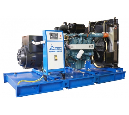 Дизельный генератор ТСС АД-320С-Т400-1РМ17 (двигатель Doosan кВт320)