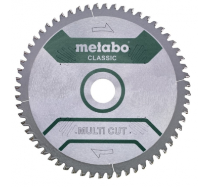 Диск пильный 190x30 54 FZ/TZ 5° Metabo MultiCutClassic 628282000