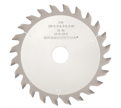 Диск пильный алмазный PCD SAGEDOKTOR (D150 B4.5 b3.2 d35 Z18 TS10) для станков Biesse