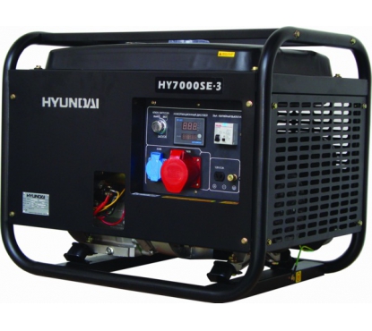 Генератор бензиновый HYUNDAI HY 7000SE-3