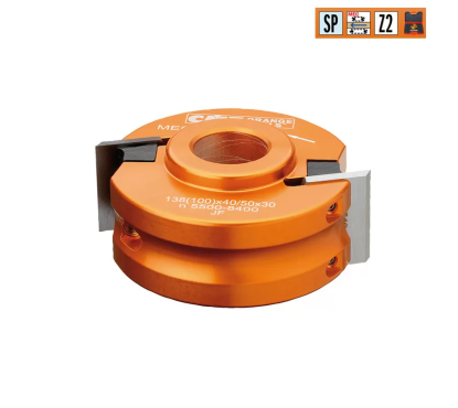 Фреза насадная F=32 D=100 (алюм.) смен.ножи HSS (кейс)	