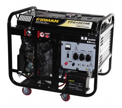 Передвижная бензиновая электростанция FIRMAN FPG12010E+ATS