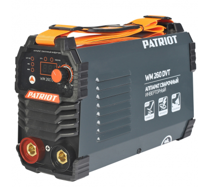 Аппарат сварочный инверторный PATRIOT WM260DVT MMA