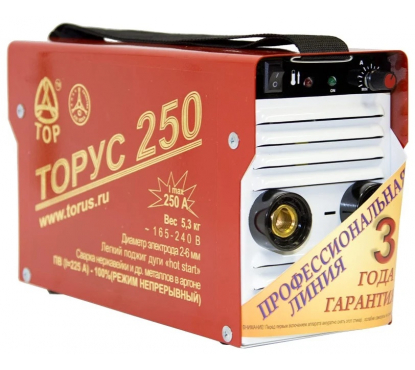 Сварочный инвертор ТОРУС-250 (ПДУ)