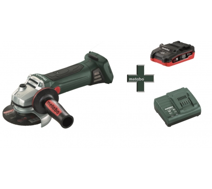 Аккумуляторная углошлифовальная машина Metabo W18 LTX125 T0333