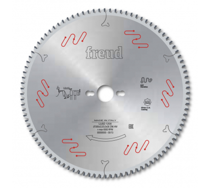 Пильный диск Freud LU5D 1700 D350 B/b3,5/3,0 d30 Z108 α-6 FZ/TR FT02 для алюминия и цветных металлов