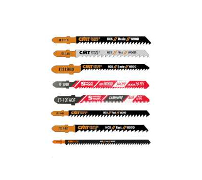 Пилки лобзиковые WoodWork для древесины, комплект из 5 штук	