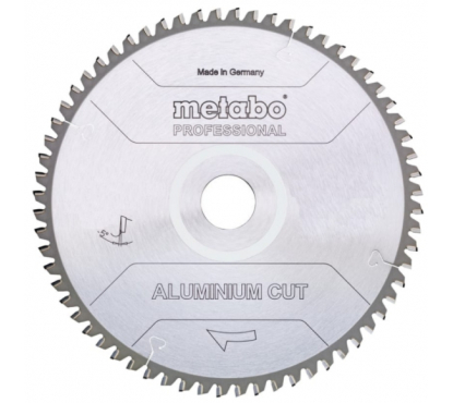 Диск пильный 254x30 72FZ/TZ 5°neg Metabo AluminiumCutProf 628447000