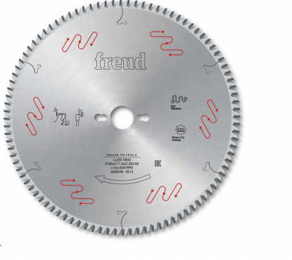 Пильный диск Freud LU2D 0300 D180x2.0x40 Z=56 WZ для деревянных панелей ДСП, ЛМДФ