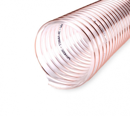 Антистатический шланг VACUFLEX для аспирации, вентиляции PU-400C (d90мм, h0.4мм, L10м)