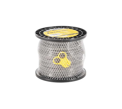 Корд трим.CHAMPION TI-LON 2,4мм* 62м (зубчатый квадрат)+нож								