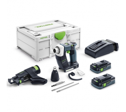 Шуруповерт аккумуляторный для гипсокартона DURADRIVE FESTOOL DWC18-2500 HPC40 I-Plus