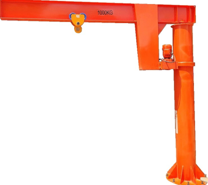 Кран консольный поворотный электрический TOR JIB г/п 3000 кг, высота 3 м, стрела 3 м