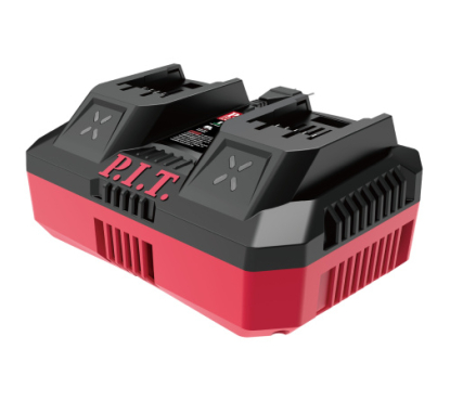 Зарядное устройство двухпортовое P.I.T. PC20801 (20В/40В, 8.0А/4.0А, 220Вт, акб 20В/40В OnePower)