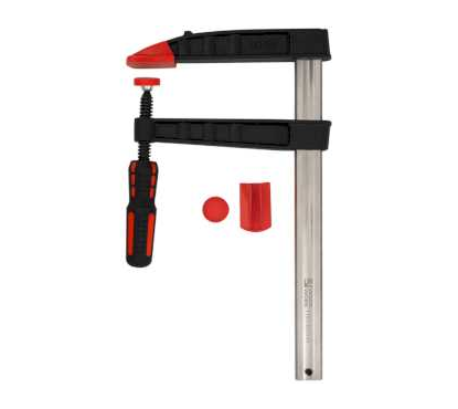 Струбцина из ковкого чугуна F-образная 300х175. Усилие прижима до 470 кг DIN5117	