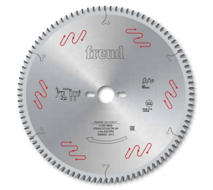 Пильный диск Freud LU3D 1100 D250x3.2x30 Z=60 FZ/TR для ДСП, ЛДСП, МДФ, ламинат
